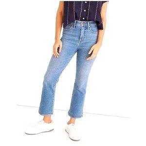 Madewell Cali Demi-Boot Jeans  TENCEL™ Size W32 (14) NWT